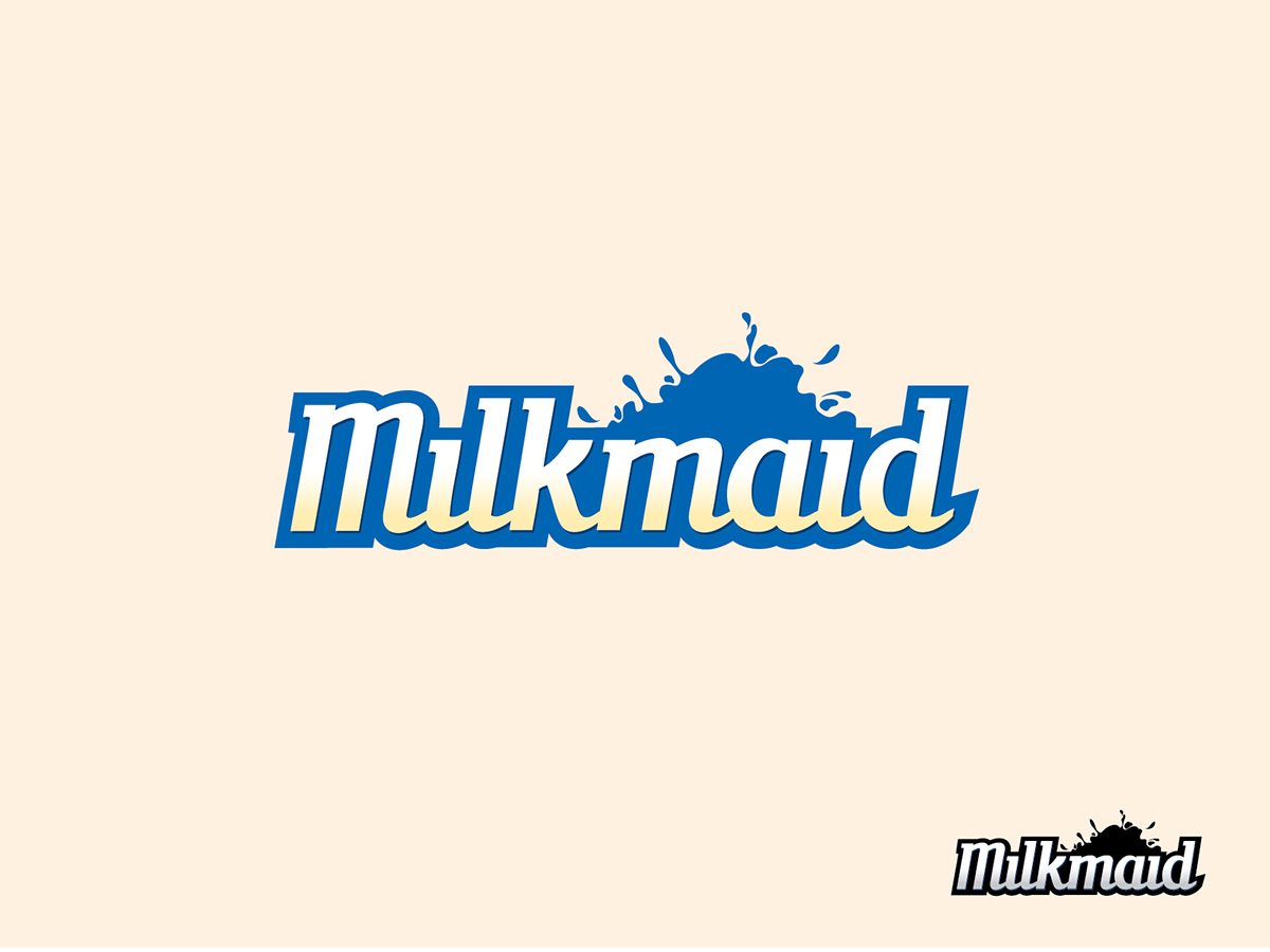 Logo Design by JACK for MilkMaid | Design #2658459