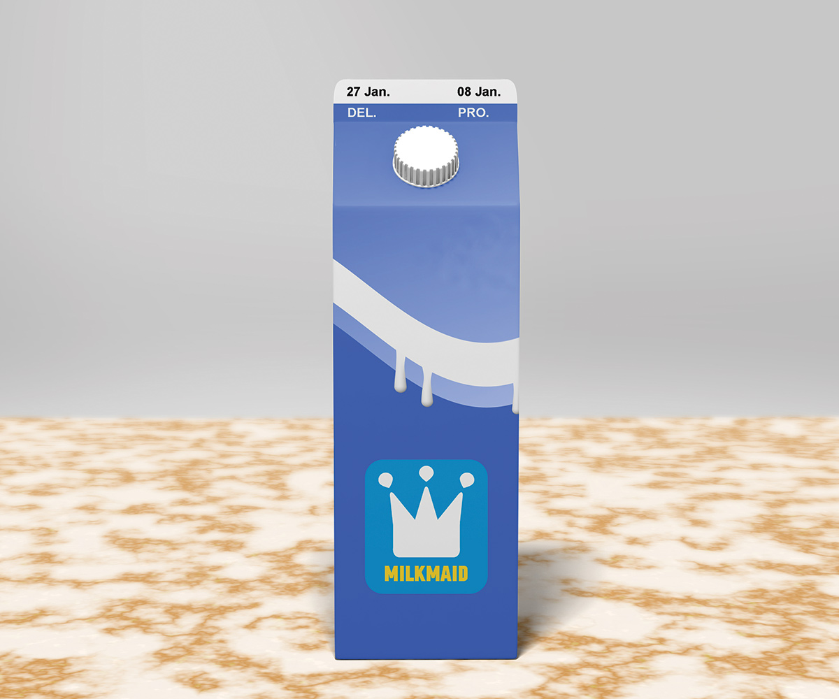 Logo Design by MariannaY for MilkMaid | Design #2585679