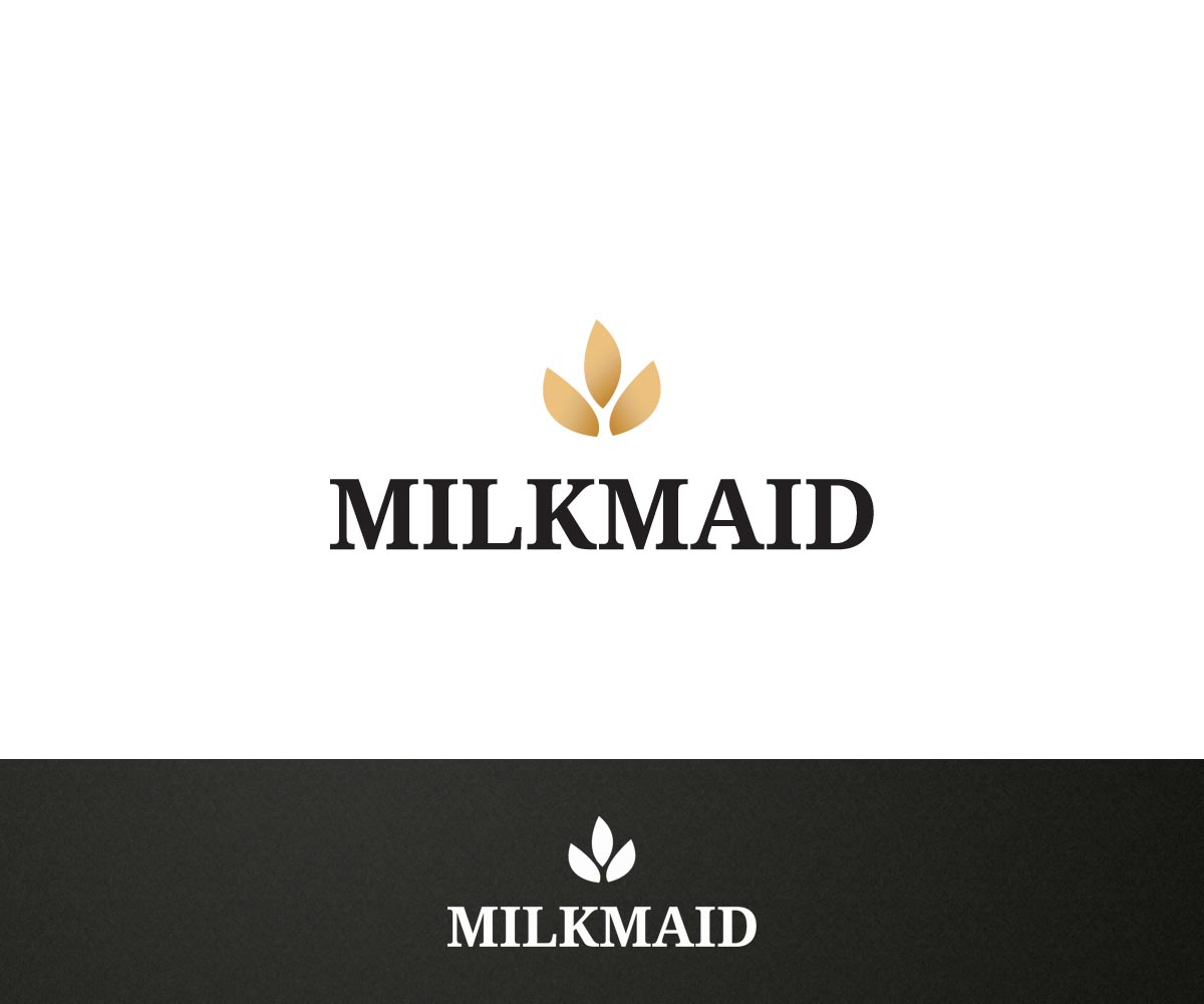 Logo Design by GenArt for MilkMaid | Design #2632922