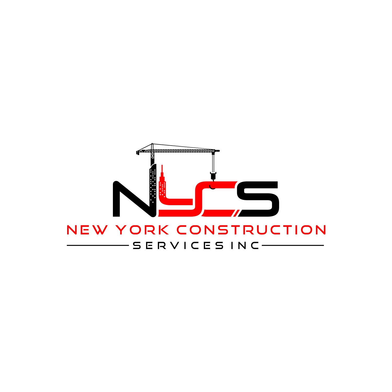 Modern, Professional, Construction Company Logo Design for New York