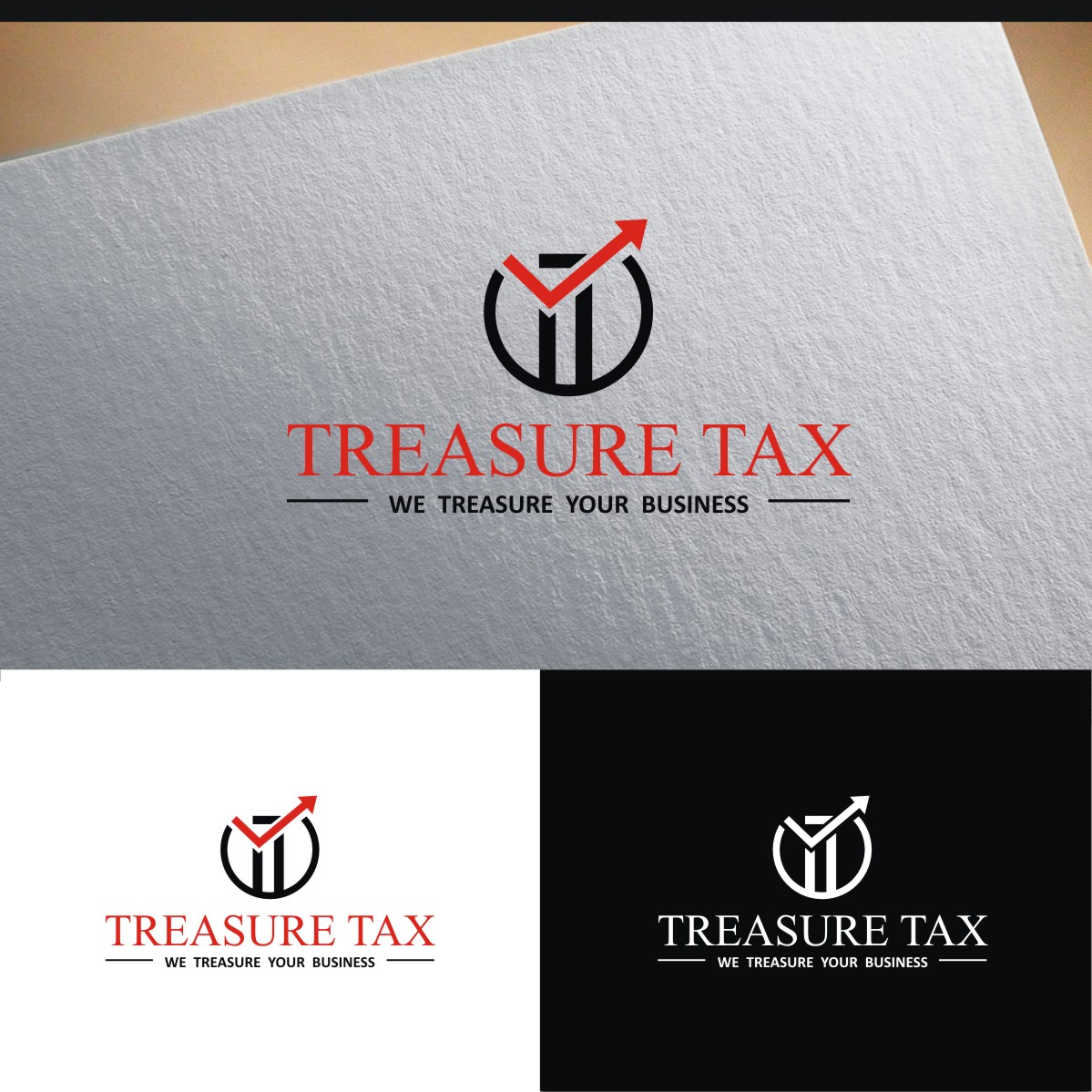 Logo Design by webeezine for Treasure Tax, LLC | Design #15164919