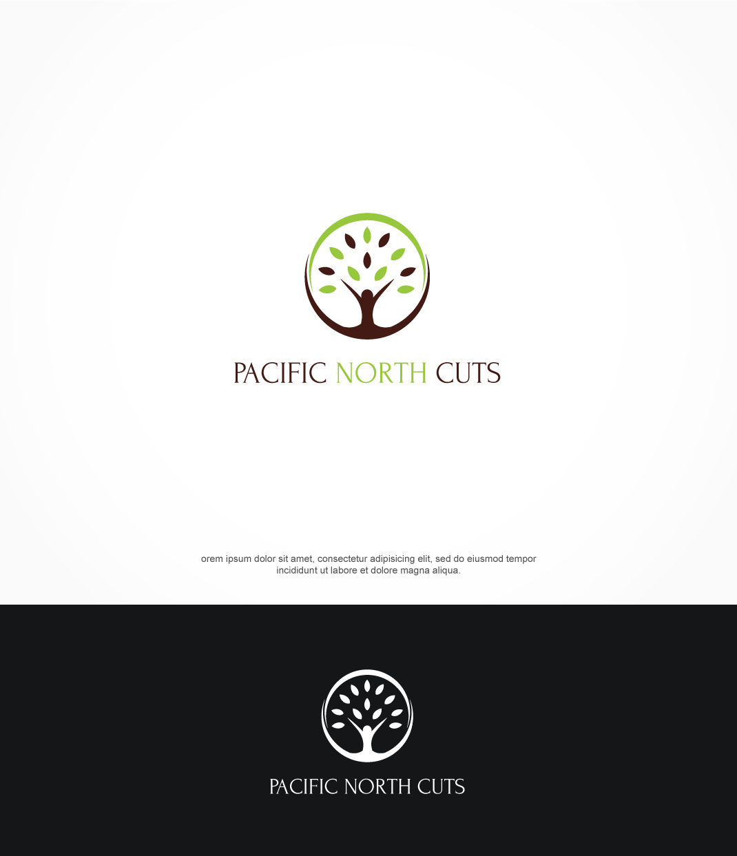 Logo Design by Shigh5 for Pacific North Cuts | Design #15197183