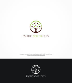 Logo Design by Shigh5 for Pacific North Cuts | Design: #15197183