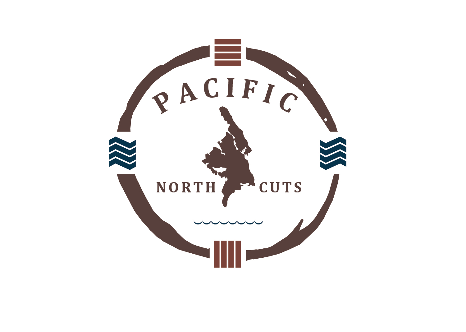 Logo Design by ivo_i_ivanov for Pacific North Cuts | Design #15156128