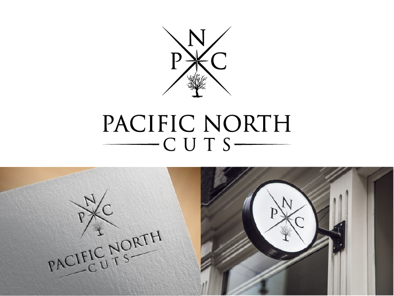 Logo Design by Edecorneri for Pacific North Cuts | Design: #15202801