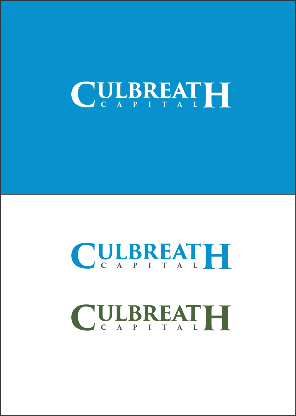 Design de Logo par dclawstudio pour Culbreath Capital | Design #15164810