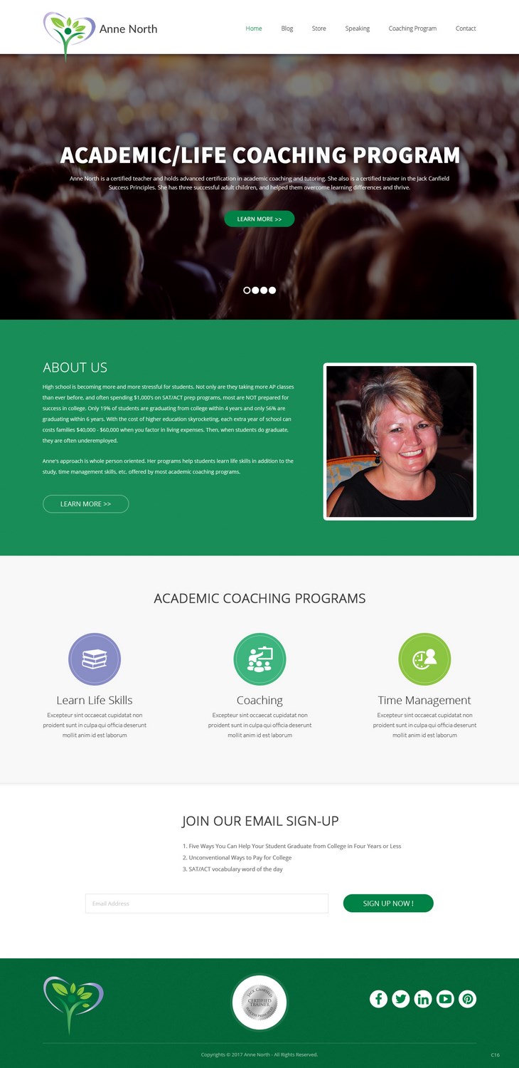 Web Design by pb for this project | Design #15198100