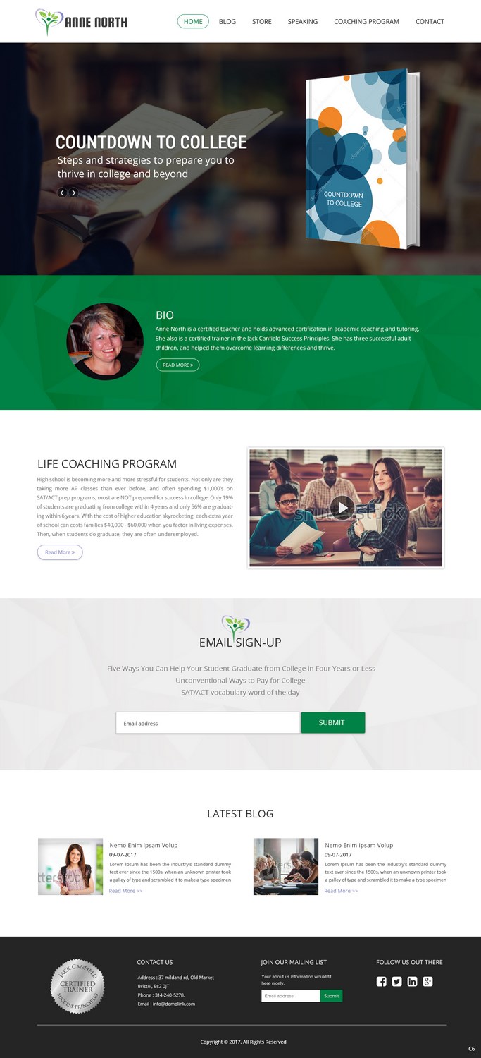 Web Design by pb for this project | Design #15198107