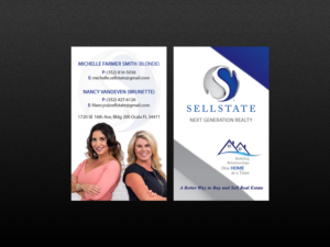 Business Card Design by Creations Box 2015 for sellstate next generation realty | Design: #15196880