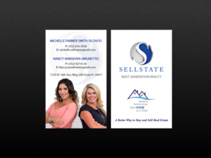 Business Card Design by Creations Box 2015 for sellstate next generation realty | Design: #15196881