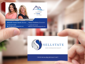 Business Card Design by Creations Box 2015 for sellstate next generation realty | Design: #15196886