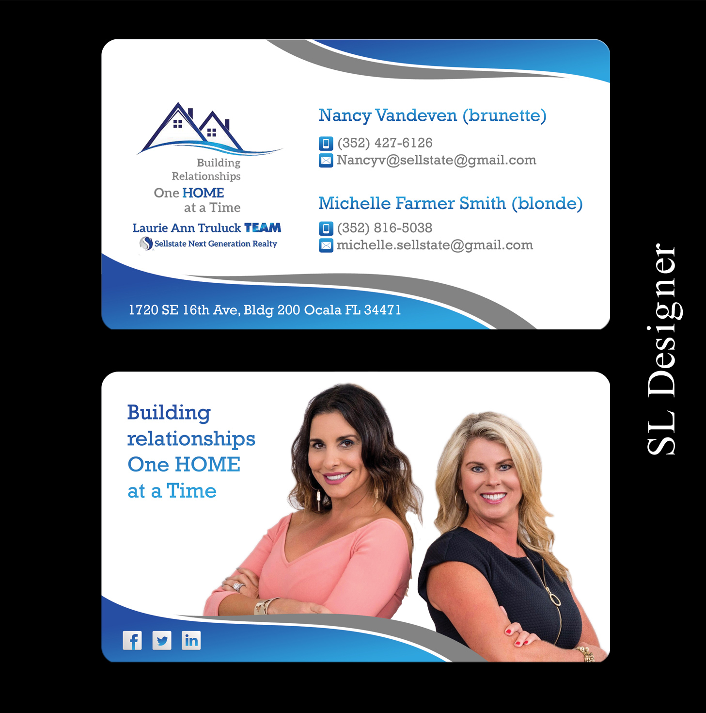 Visitenkarten-Design von SL Designer für sellstate next generation realty | Design #15184428