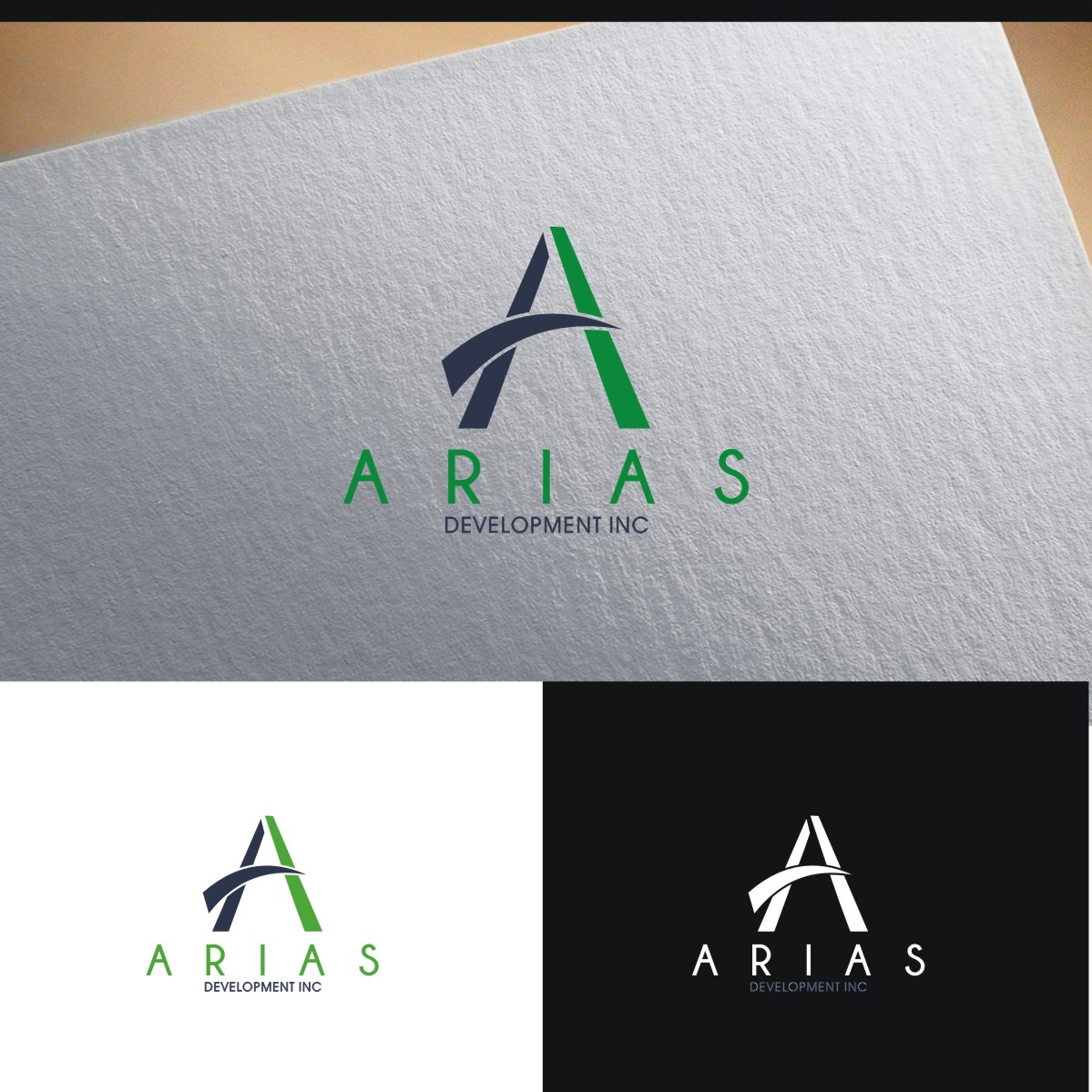 Logo-Design von webeezine für Arias Development Inc | Design #15176690