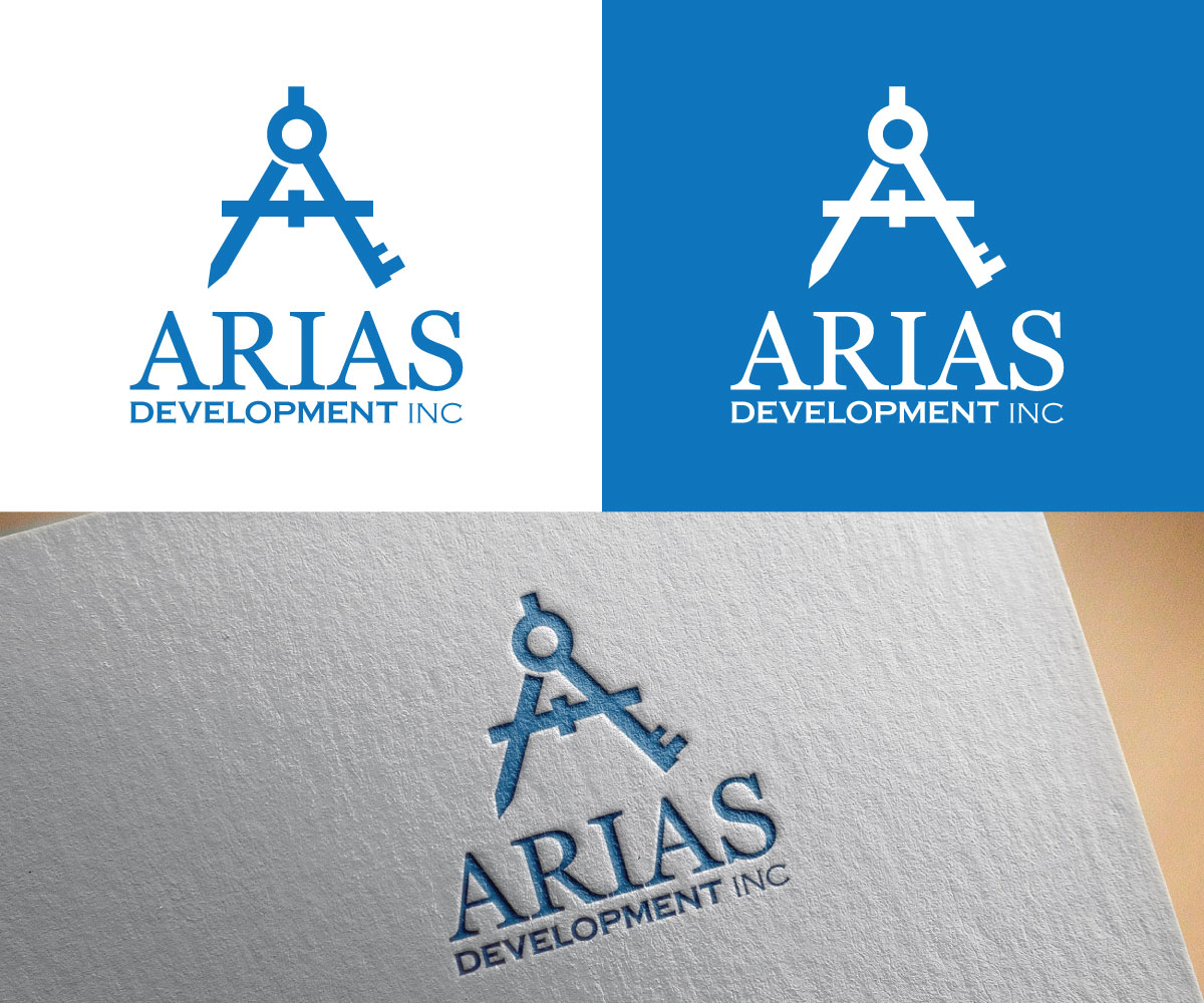 Logo Design by creatonymous for Arias Development Inc | Design #15181109