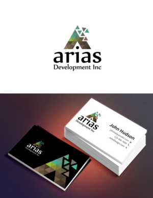 Logo Design by uzzalsarker for Arias Development Inc | Design: #15219098