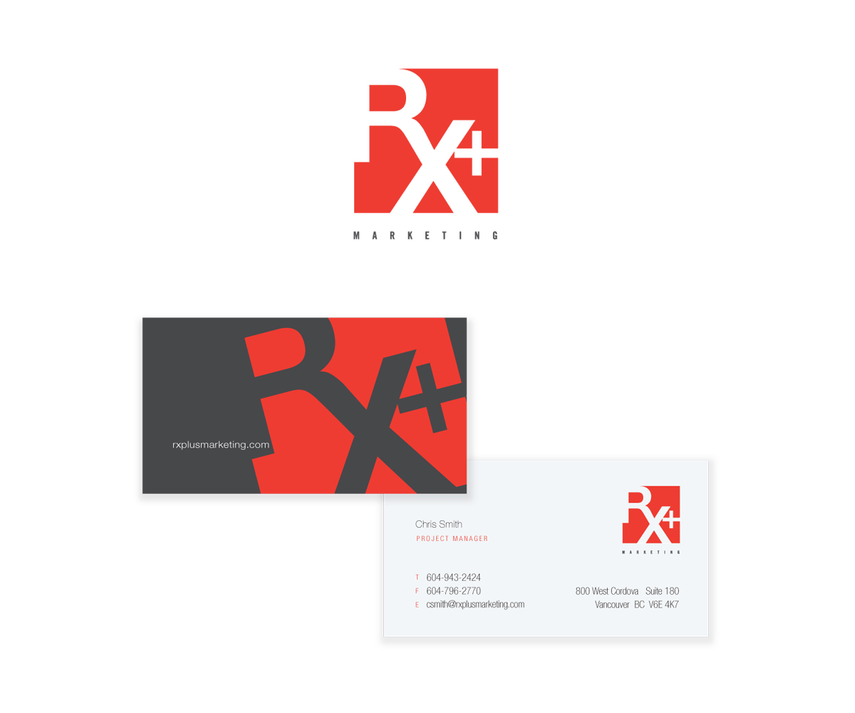 Logo Design by gvb design communications for Rx Plus Marketing | Design #15152245