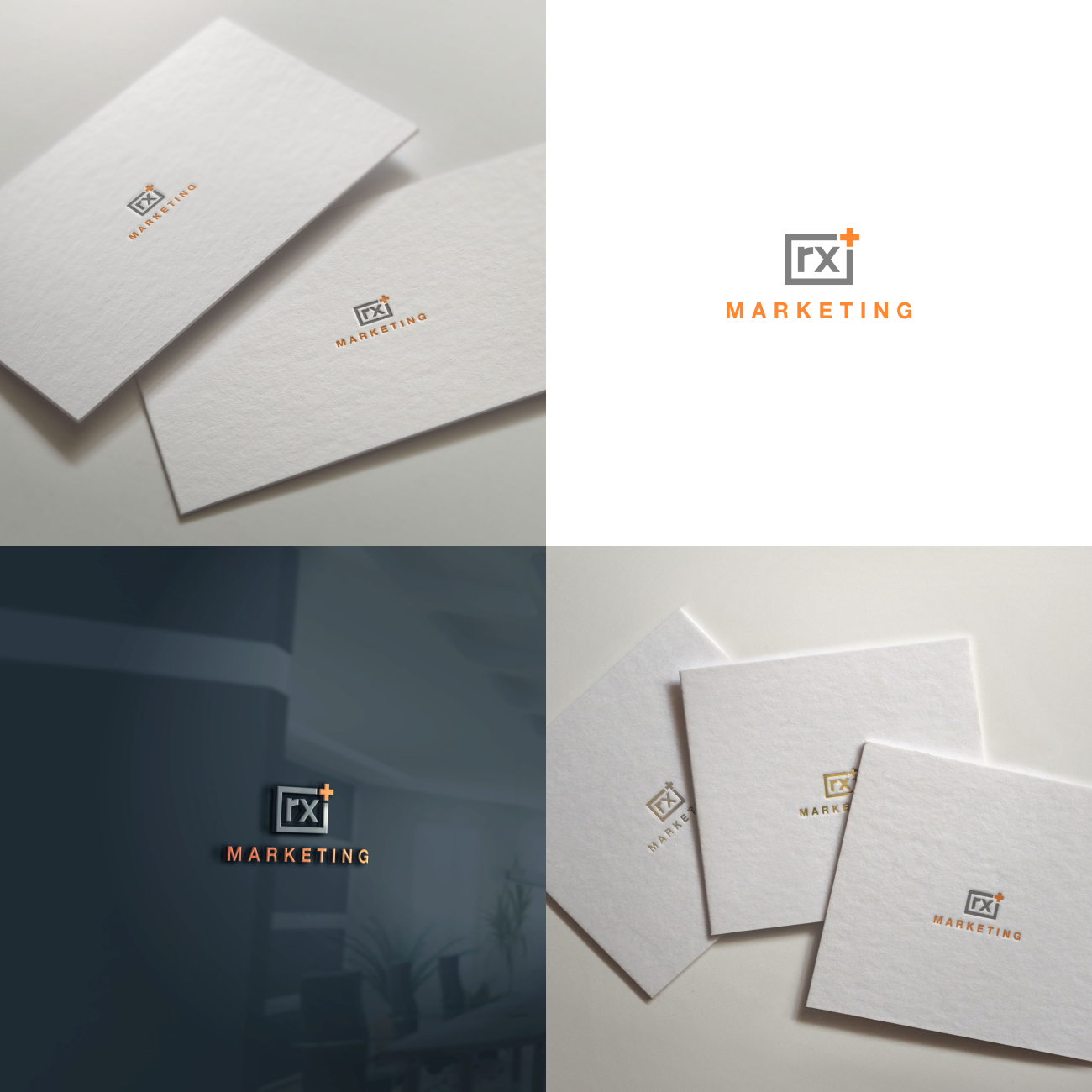 Logo Design by jenggot_merah_ for Rx Plus Marketing | Design #15191931