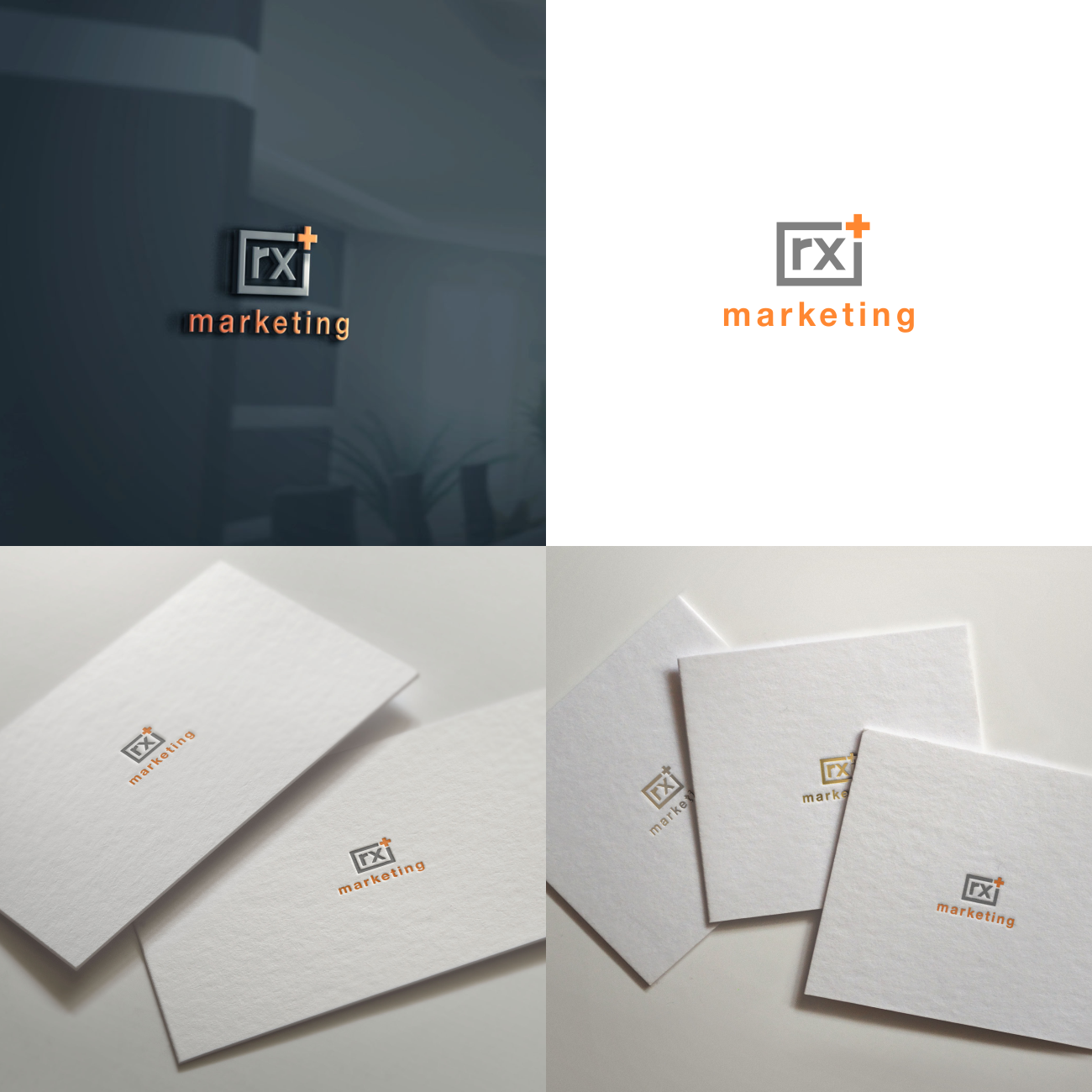 Logo Design by jenggot_merah_ for Rx Plus Marketing | Design #15191932
