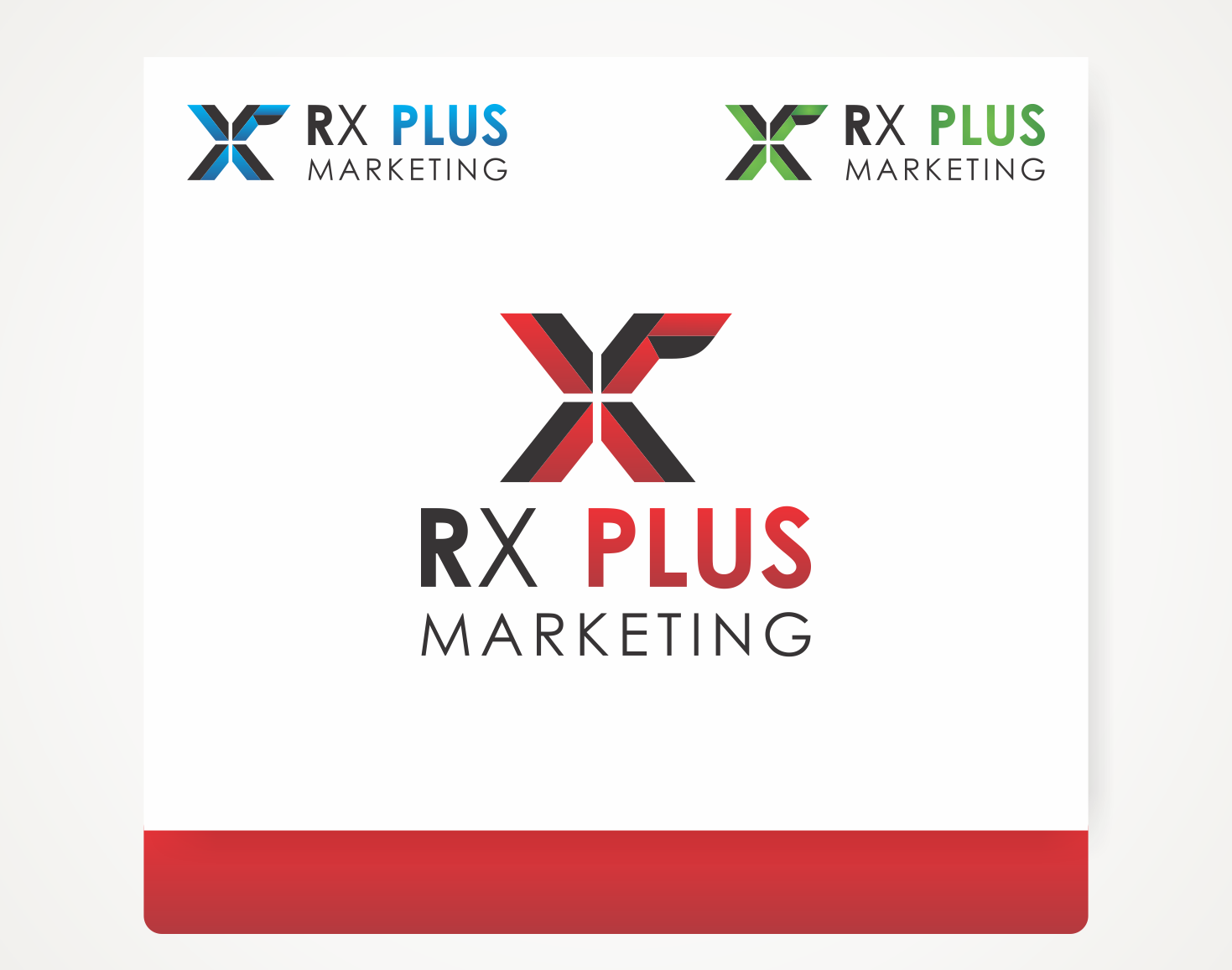 Logo Design by Savana for Rx Plus Marketing | Design #15167639