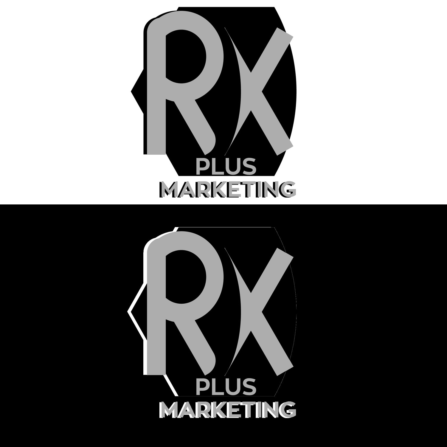 Logo Design by _DesignIt for Rx Plus Marketing | Design #15191336