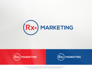 Logo Design by groomfox for Rx Plus Marketing | Design: #15152815