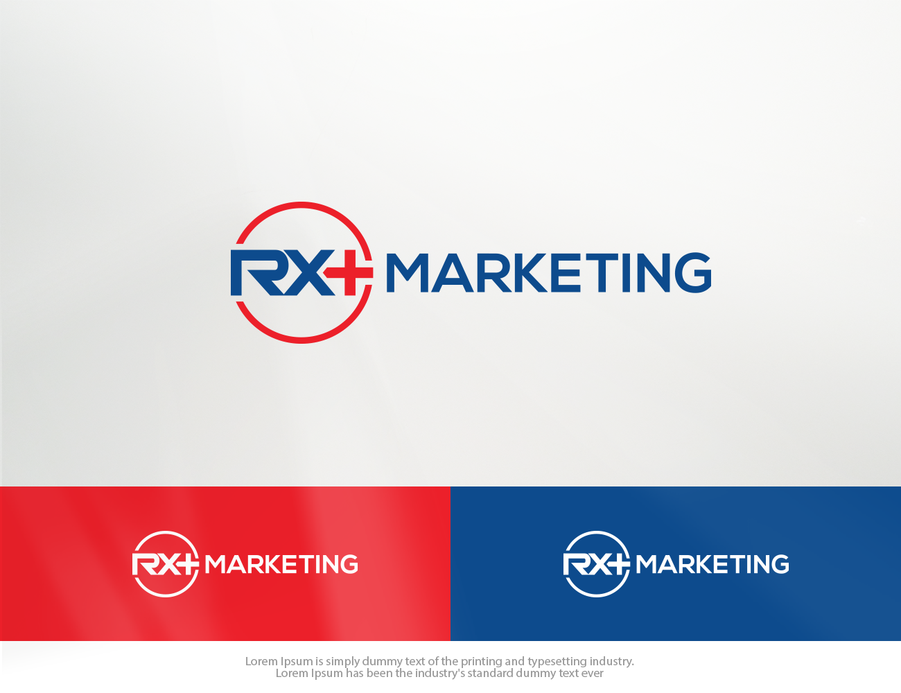 Logo Design by groomfox for Rx Plus Marketing | Design #15152816