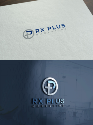 Logo Design by Black_idea for Rx Plus Marketing | Design: #15162676