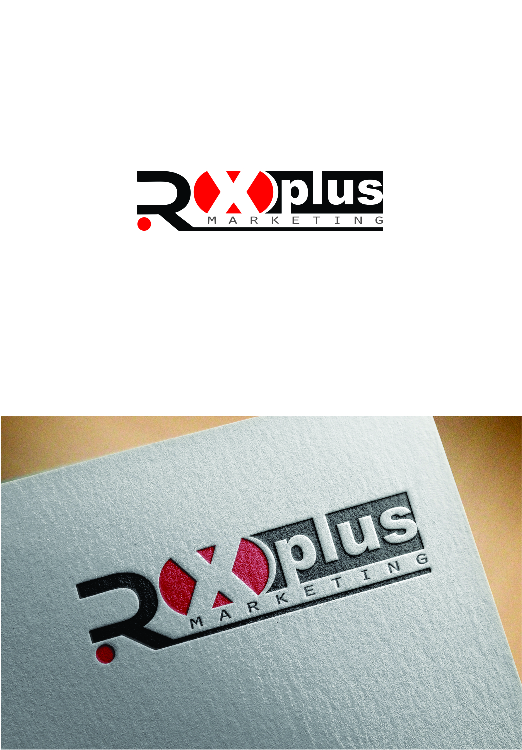 Logo Design by Ballehong13 for Rx Plus Marketing | Design #15181295