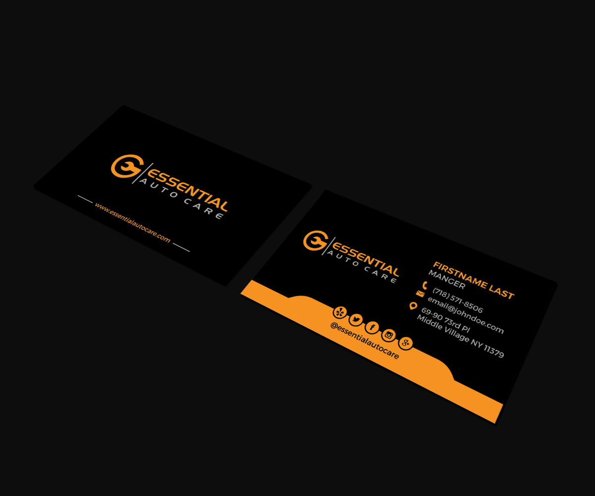 Visitenkarten-Design von JK18 für M-Spec Performance | Design #15201938