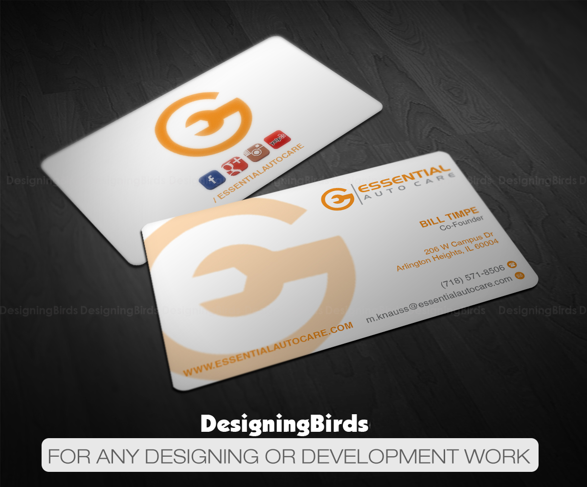 Business Card Design by Designing Birds for M-Spec Performance | Design #15155380
