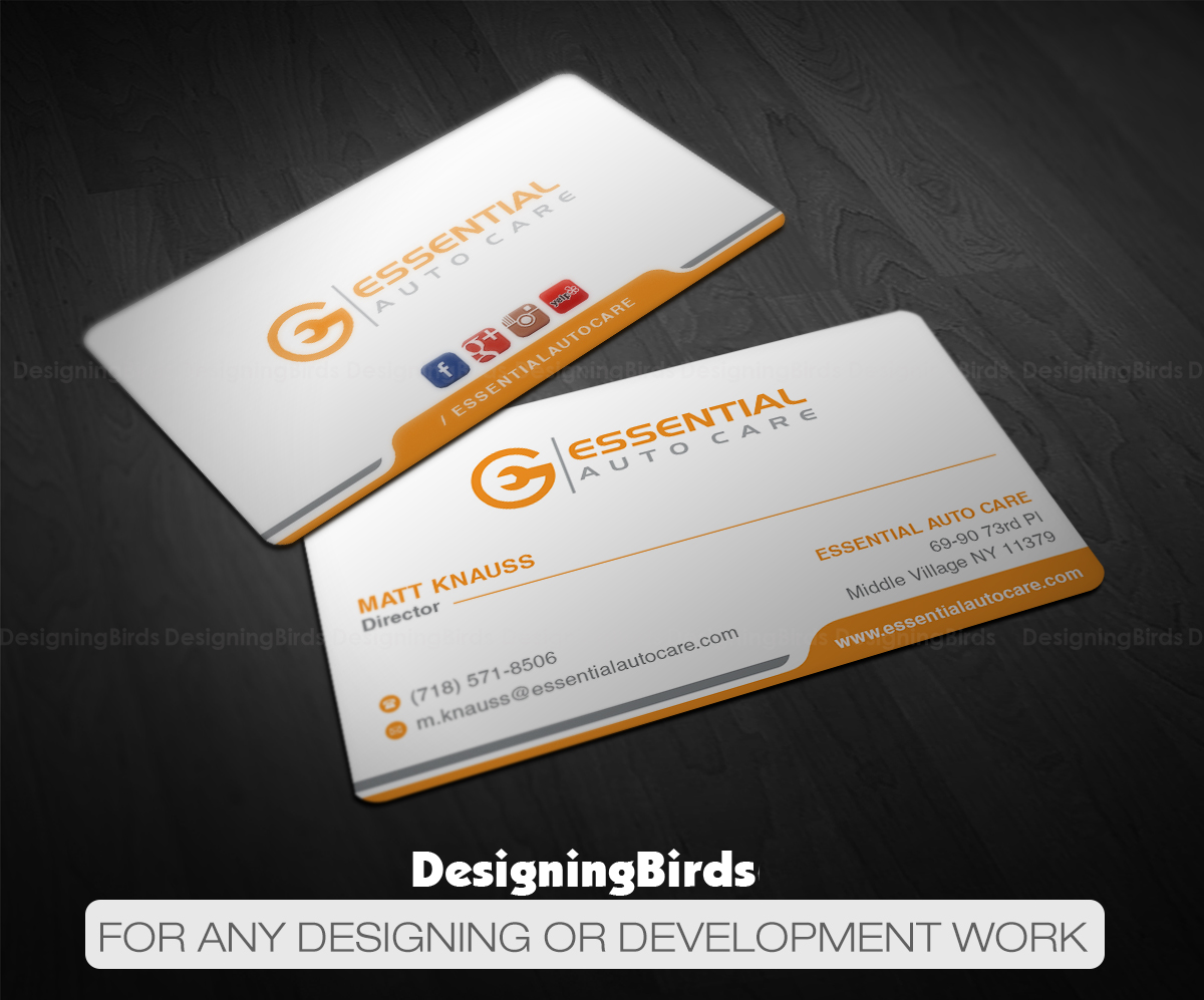 Business Card Design by Designing Birds for M-Spec Performance | Design #15155625