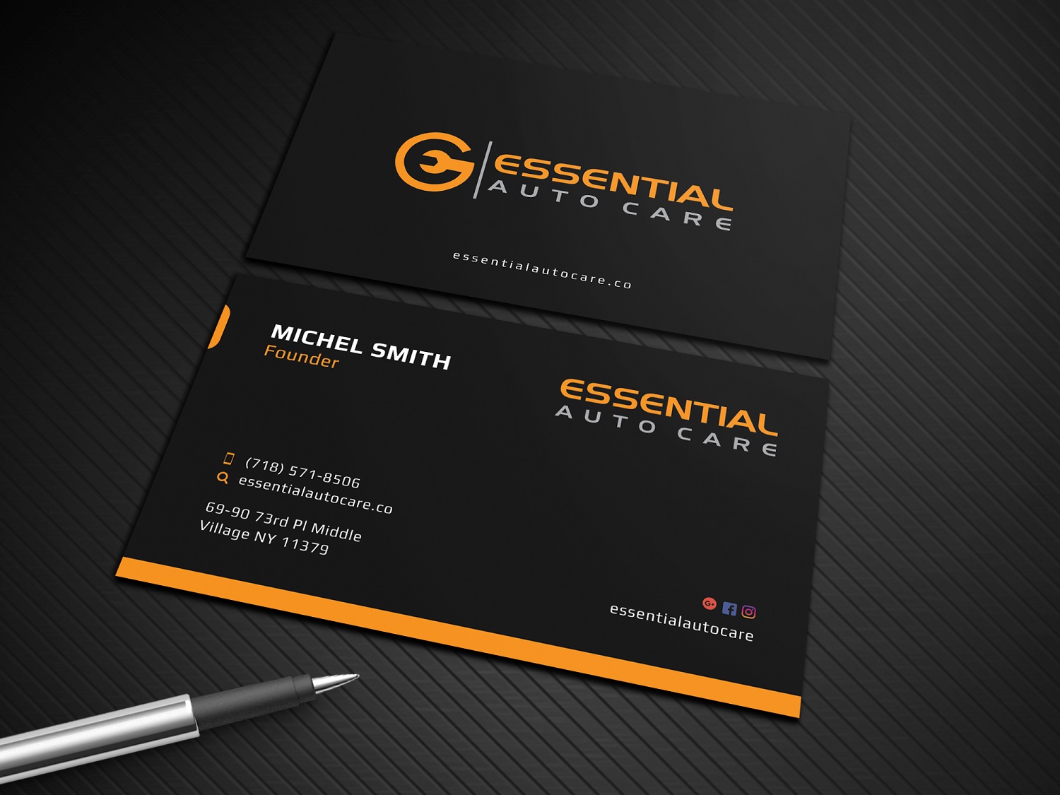 Visitenkarten-Design von Graphic Flame für M-Spec Performance | Design #15166092