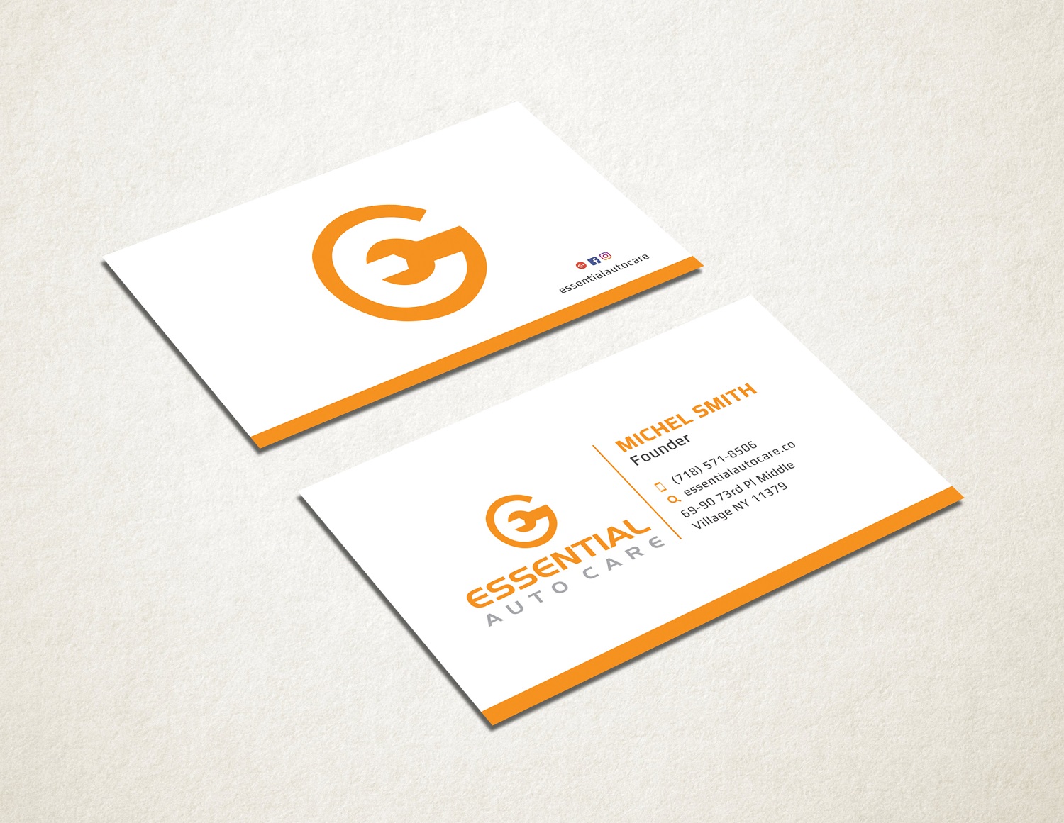 Visitenkarten-Design von Graphic Flame für M-Spec Performance | Design #15166130