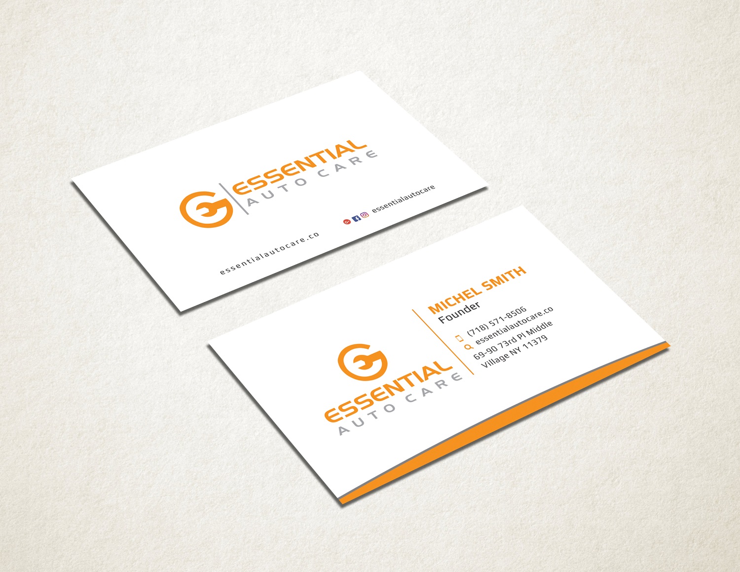 Visitenkarten-Design von Graphic Flame für M-Spec Performance | Design #15166131