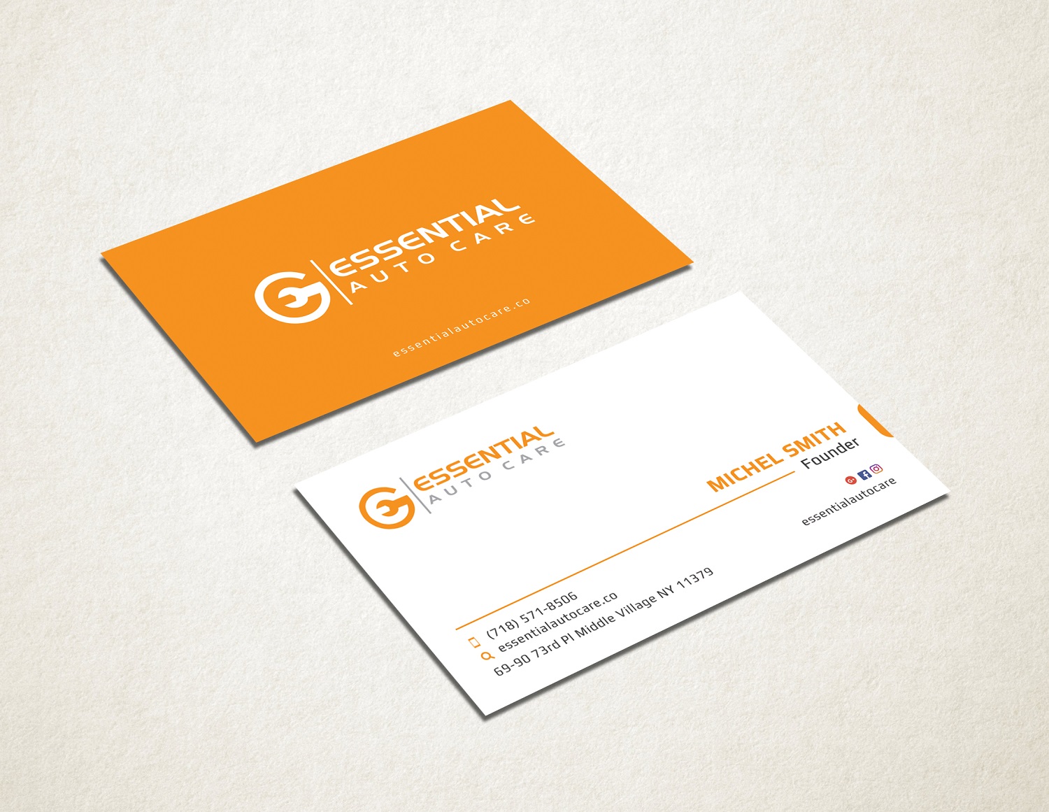 Visitenkarten-Design von Graphic Flame für M-Spec Performance | Design #15166152