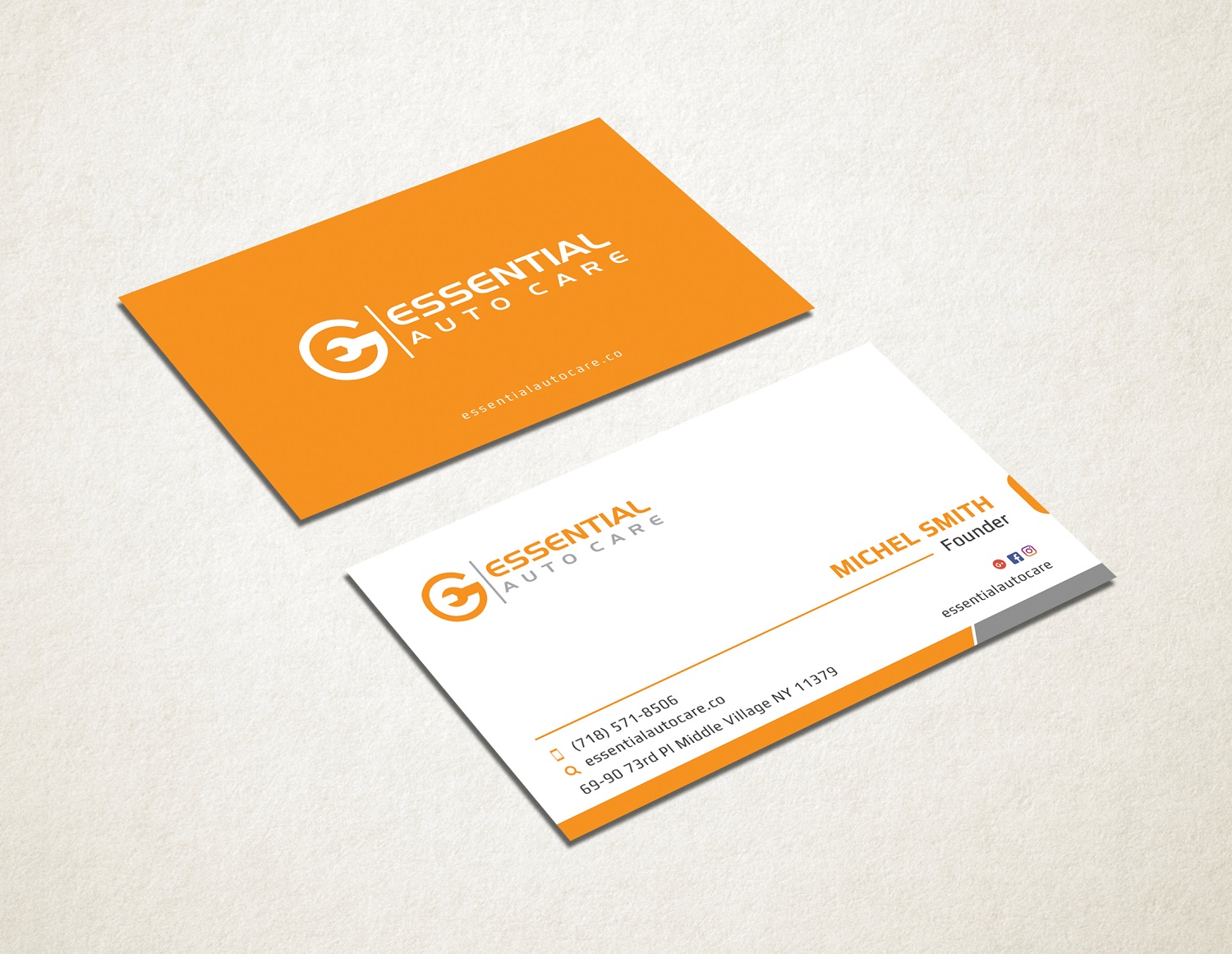 Visitenkarten-Design von Graphic Flame für M-Spec Performance | Design #15166153