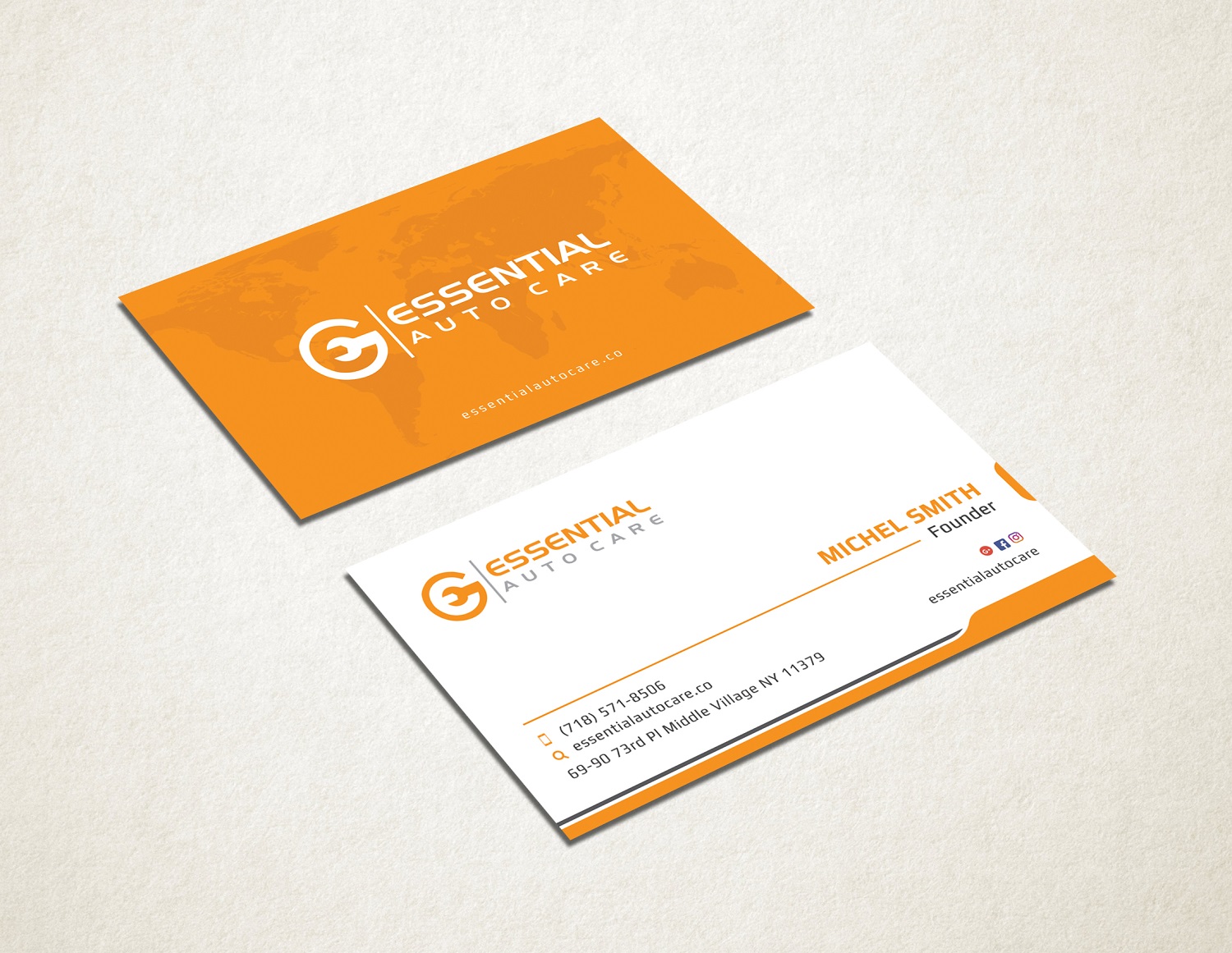 Visitenkarten-Design von Graphic Flame für M-Spec Performance | Design #15166154