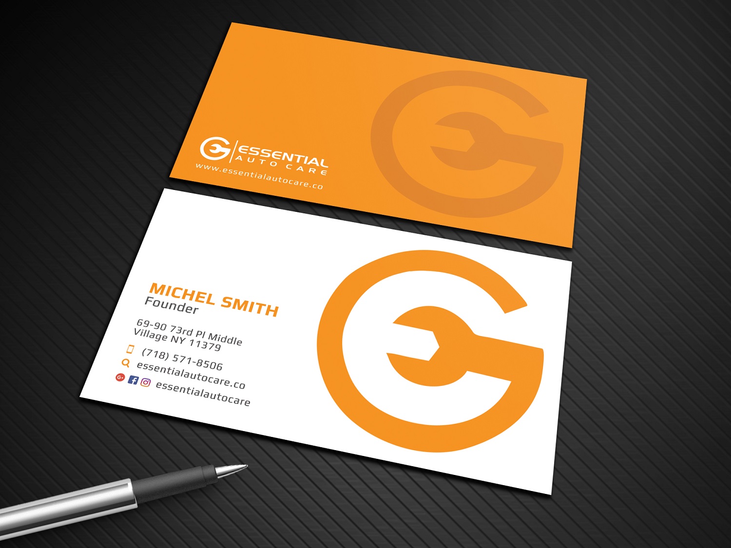 Visitenkarten-Design von Graphic Flame für M-Spec Performance | Design #15175180