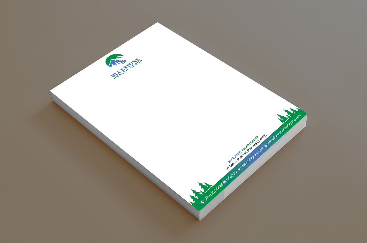 Diseño de Membrete por alpesh9520 para Bluestone Health Group  | Diseño #15183754