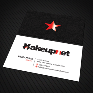 Business Card Design by Sandaruwan for Makeupnet Pty Ltd | Design #15158571