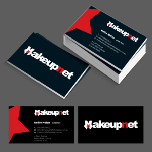 Business Card Design by adiazudin for Makeupnet Pty Ltd | Design #15155890