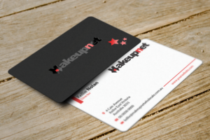 Business Card Design by Riz' for Makeupnet Pty Ltd | Design #15166458