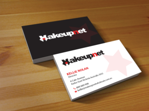 Business Card Design by Creations Box 2015 for Makeupnet Pty Ltd | Design: #15170190