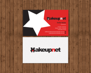 Business Card Design by chandrayaan.creative for Makeupnet Pty Ltd | Design: #15167112