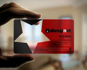 Business Card Design by chandrayaan.creative for Makeupnet Pty Ltd | Design: #15167274