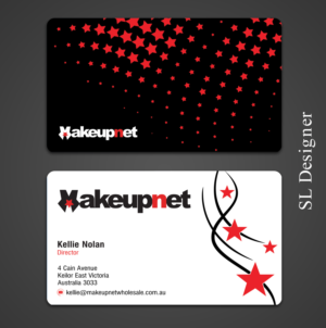 Business Card Design by SL Designer for Makeupnet Pty Ltd | Design: #15165938