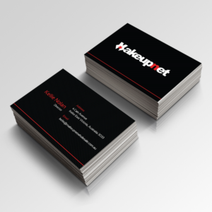 Business Card Design by Creative Jiniya for Makeupnet Pty Ltd | Design: #15157599