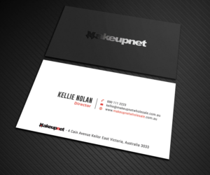 Business Card Design by Graphic Flame for Makeupnet Pty Ltd | Design: #15165958