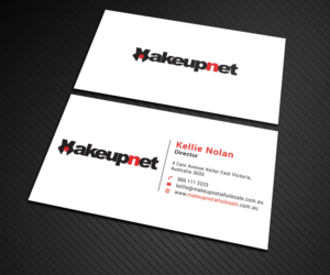 Business Card Design by Graphic Flame for Makeupnet Pty Ltd | Design: #15165969