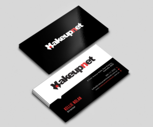 Business Card Design by Graphic Flame for Makeupnet Pty Ltd | Design: #15173154